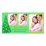 Shining Bright Merry Christmas Photo Card