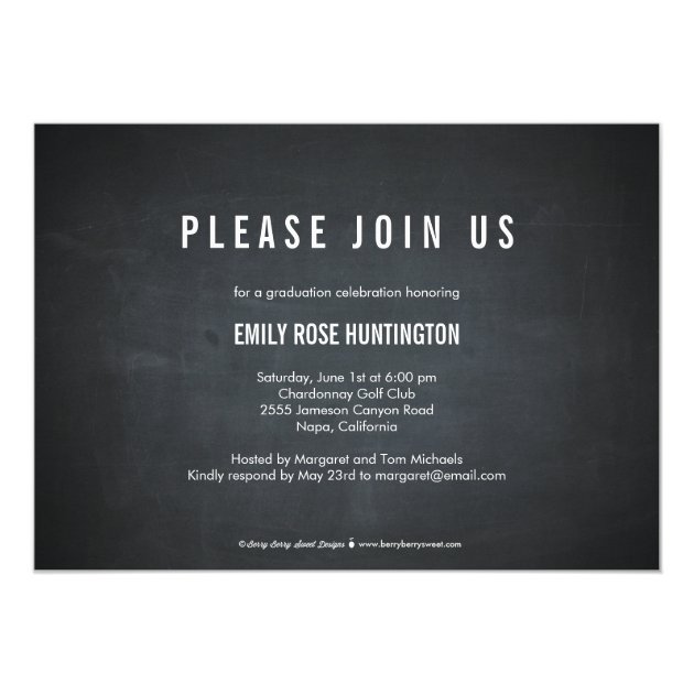 Shining Future Graduation Announcement Invitation