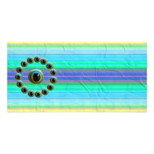 Shining Graphic Sparkle Rods  n Dragons Eye Camera Photo Greeting Card