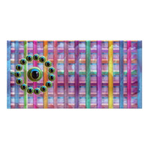 Shining Graphic Sparkle Rods  n Dragons Eye Camera Custom Photo Card
