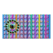 Shining Graphic Sparkle Rods  n Dragons Eye Camera Photo Card