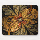 Shining Leaves Fractal Art Mousepads