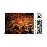 Shining Leaves Postage Stamps