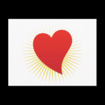 shining love postcards