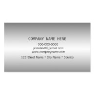 Shining metallic engineering business cards business card template