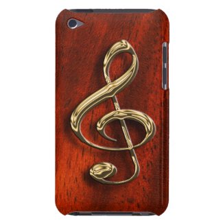 Shining Musical Symbol iPod Case