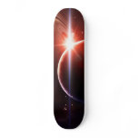 "Shining Saturn" Custom Skate Board