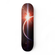 "Shining Saturn" skateboards