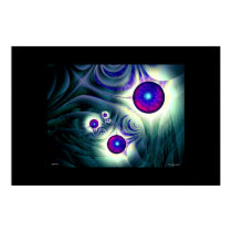 shining spheres posters