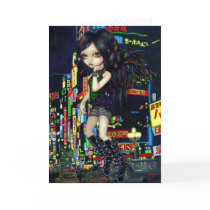 "Shinjuku Angel" Greeting Card