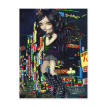 "Shinjuku Angel" Postcard by strangeling "Shinjuku Angel" Postcard
