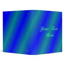 Shinning Blue Binder