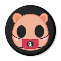 Shino the Squirrel (Head) magnets