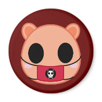 Shino the Squirrel (Head) magnets