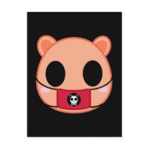 Shino the Squirrel (Head) postcards