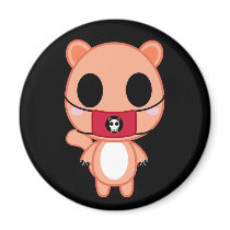 Shino the Squirrel magnets