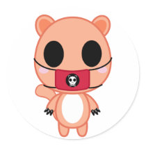 Shino the Squirrel stickers