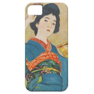 Shinsui Ito Maiko japanese vintage geisha portrait iPhone 5 Case