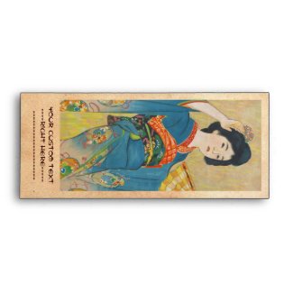 Shinsui Ito Maiko japanese vintage geisha portrait Envelope
