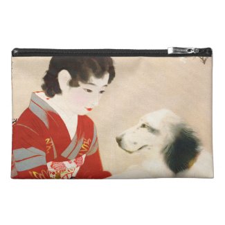 Shinsui Ito Shufu No Tomo Pet Dog japanese lady Travel Accessory Bags