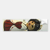 Shinto Priestess I Bumper Sticker