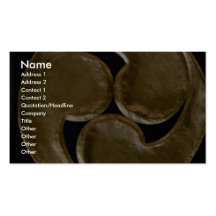 Shinto symbol business card template