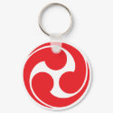 Shinto Tomoe Keychain