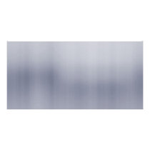 Shiny Brushed Aluminum Textured Picture Card
