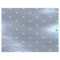 Shiny Brushed Star Metallic Texture Full Color Flyer