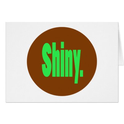 Shiny Card by Dustbuster
