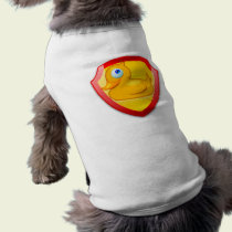 Shiny Defender Duck pet clothing