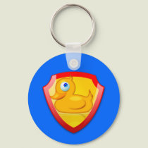 Shiny Defender Duck keychains