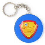 Shiny Defender Duck Key Chains