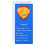 Shiny Defender Duck rack cards