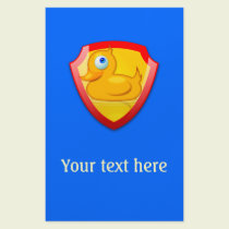 Shiny Defender Duck stationery