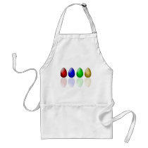 Shiny Easter Eggs Apron
