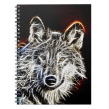 Shiny Fractilius Wolf Journals