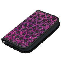 Shiny Glitter Dog Paws Traces Pawprints Pink Black Planner