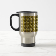 Shiny Gold Loops Coffee Mug