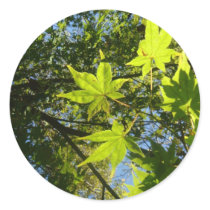 shiny green leafs stickers by Elfain shiny green leafs stickers