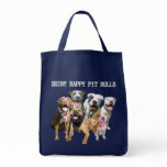 Shiny Happy Pit Bulls Bag