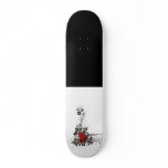 Shiny Heart, Leaves &amp; Flowers - Original Skateboards
