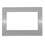 Shiny Like Steel Metal Background Template Photo Frame Magnets
