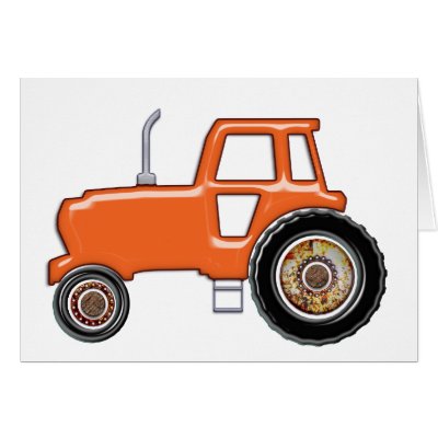 tractor orange