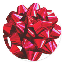 Shiny Red Bow stickers by malibuitalian Shiny Red Bow stickers