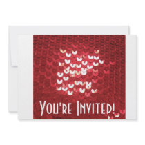 Shiny Red Sequins Announcements