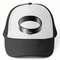 Shiny Sex Slave Collar Hat
