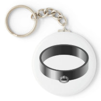 Shiny Sex Slave Collar Key Chains