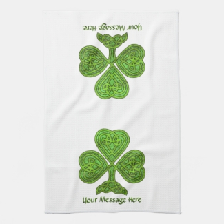 Shiny Shamrock St. Patrick's Day Personalized