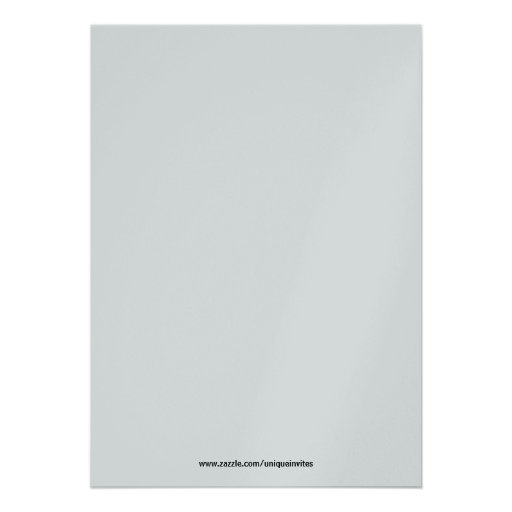 Shiny Silver Masquerade Invitations